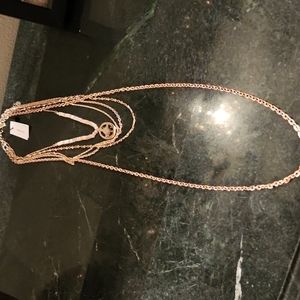 White House Black Market Covertible Necklace,  NWT